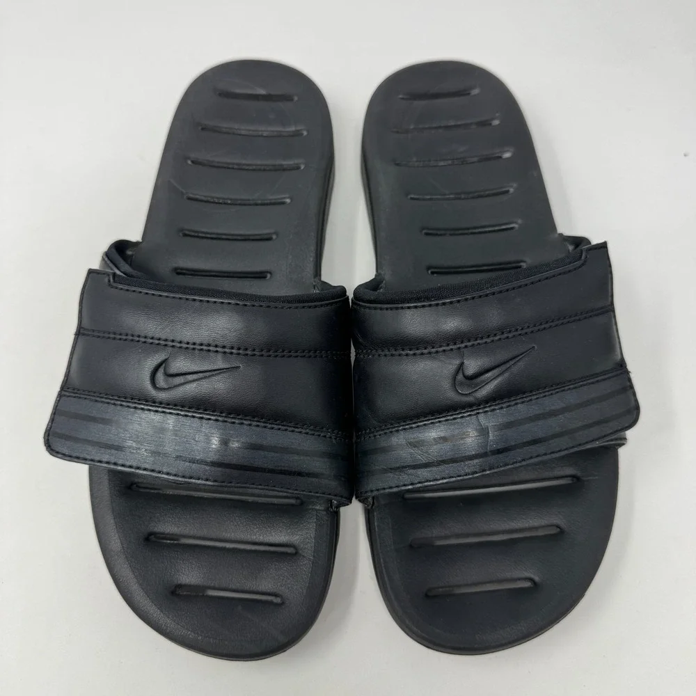 Nike Total 90 T90 Slides Maybe Vintage Sandal Black 312501-003 Men's Size 8